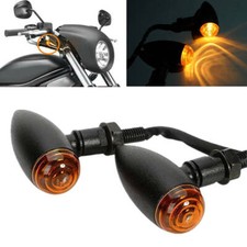 Mini Moto LED Clignotants noir