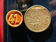 lot N°41,  piece 5 francs