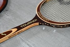 raquette tennis bois Snauwaert Tournoi très bel état made in Belgium
