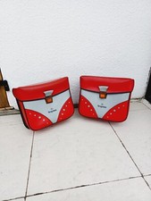 Lot 2 Sacoches A Vélo Moto Mobylette Cyclomoteur 2 Roues Fac Pyrénées Paire