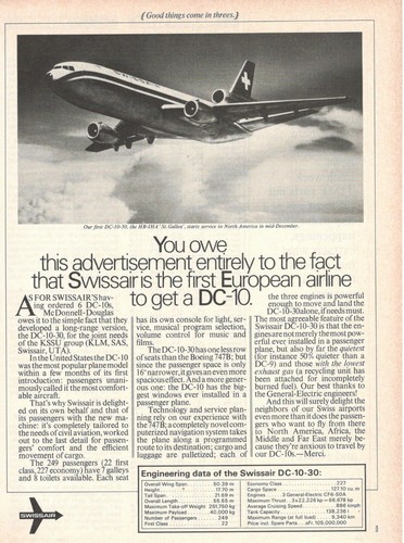 Swissair airlines suisse - swissair,
