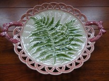 AMAZING LARGE PLATER DISH  MAJOLICA SARREGUEMINES FRANCE