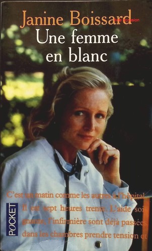 Une femme blanc janine - femme,