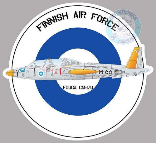Autocollant fouga magister - fouga,