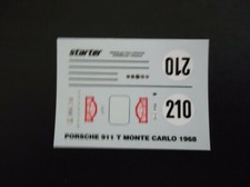 Decal Porsche 911 T n°210 RMC