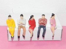 Rare 5 Petites Figurine  Homme Femme conductueur passager Dinky Toys Corgi cij