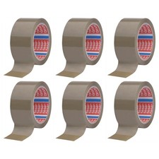 [04089-00006-06-6] TESA Lot de 6 Rouleaux Adhésif Emballage tesaPACK PP 46µ (...