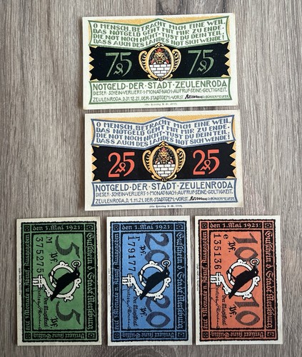 Lot billets allemand - lot, de