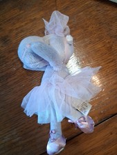 Peluche Bukowski Rafaella hippopotame danseuse 20cm , en tutu, TBe