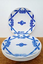 Assiettes à dessert anciennes - Modèle Nina - Hamage Moulin des Loups