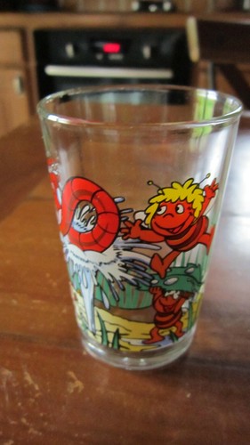 Ancien verre moutarde - a, amora