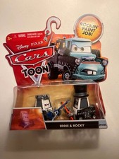 Coffret 2 voitures Cars Disney Pixar Eddie et Rocky (rare)