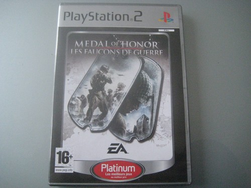 Ps2 medal honor les faucons - honor,