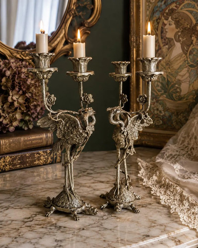 Rare paire chandeliers - paire, art