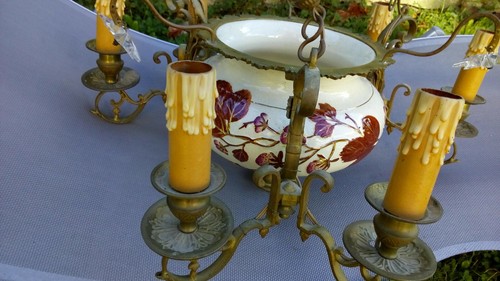 Rare lustre ancien campagne - ancien,
