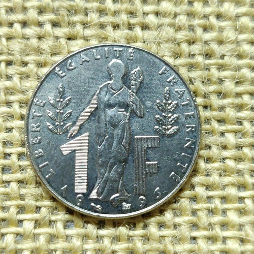 Piece jeton monnaie franc f - monnaie,