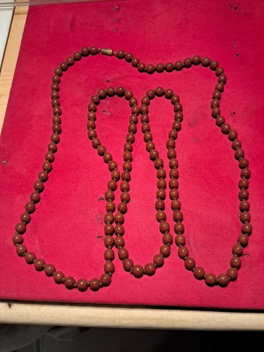 Collier sautoir perles - sautoir, en