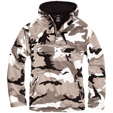 Hooded windbreaker urbain - hooded,