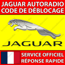 ✅JAGUAR RADIO CODE DE DÉBLOCAGE XF XK X-TYPE E-TYPE S-TYPE XJ TOUS CASSETTE CD✅