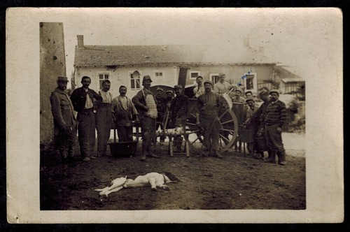 Cpa carte photo militaires - cpa,