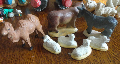 Santons devineau moutons 1 - moutons,