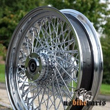 Jante 3,5x16" Arrière 2x Flasque 80 Rayons 1" Compatible Avec Harley-Davidson