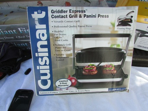 New cuisinart griddler - new, &