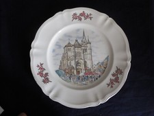 Ancien plat faience de - en,