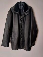 Belle Parka 3/4/ Manteau  MORGAN CLASSIC en Cuir Nappa NOIRE. T:  XL (voir mesur