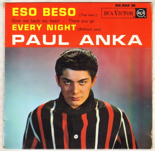 Paul anka eso beso ep - "eso, 1962