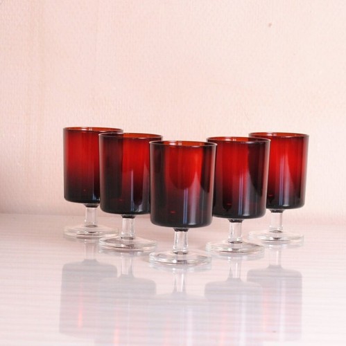 Verres vin arcoroc rouge - à,