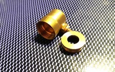 RACCORD DE GONFLAGE LAITON POUR VELOS GITANE PEUGEOT MOTOBECANE....."NOS"