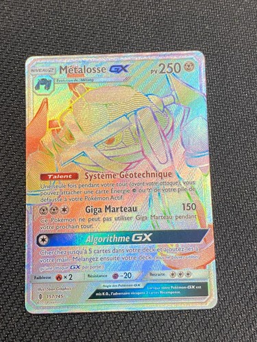 Carte pokémon metalosse - pokémon, gx