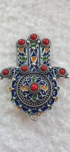 Petite broche main fatma - broche, de