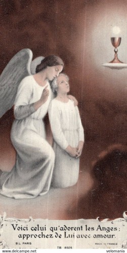 8328 chromo religieux eglise - -,