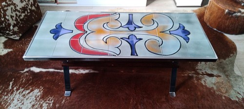 Ancienne table basse - ancienne, de