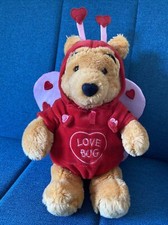 Peluche Winnie L’Ourson Papillon « Love Bug » Saint Valentin