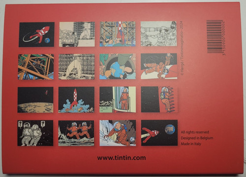 Tintin carnet cartes - tintin, 16