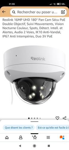 Caméra surveillance 360 - caméra,