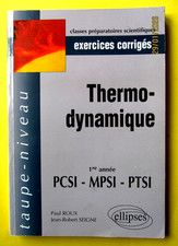 Thermodynamique 1re année