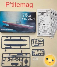 Ancienne Maquette Navire,bateau U-BOOT VIIC/VIIC 41  Heller Ref 81072 1:400