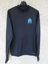 Maillot OM OLYMPIQUE DE MARSEILLE 2017 ADIDAS CLIMAWARM training shirt noir M
