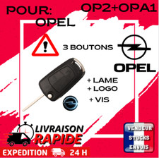 coque CLE télécommande OPEL