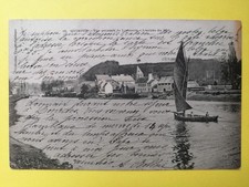 CPA 29 - QUIMPER Écrite en 1904 par A. BOLLORÉ à J. HANQUET de COUNE à ESNEUX