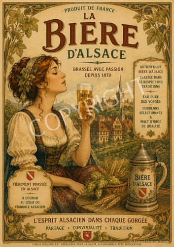 Photo bière alsace - a4, d'alsace