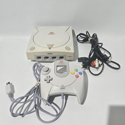 Sega dreamcast white console - sega,