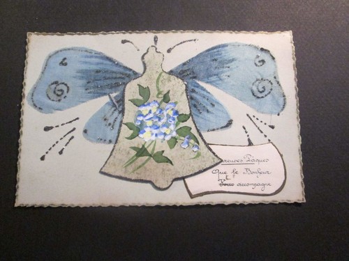 Carte postale fantaisie cloche