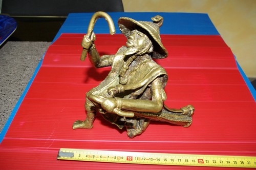 Statuette bronze laiton - statuette, ou