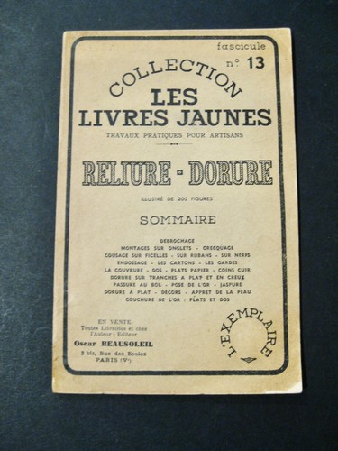 Les livres jaunes
