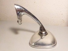 Occasion vintage  ancien rétroviseur chromé   125x90mm